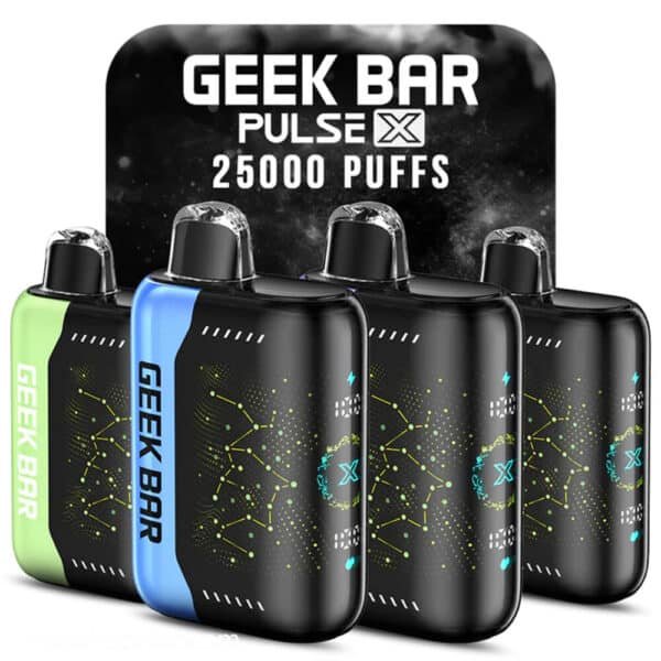 GEEK BAR PULSE X 25000Puffs星空一次性可充電電子煙｜拋棄式超大容量全球爆款