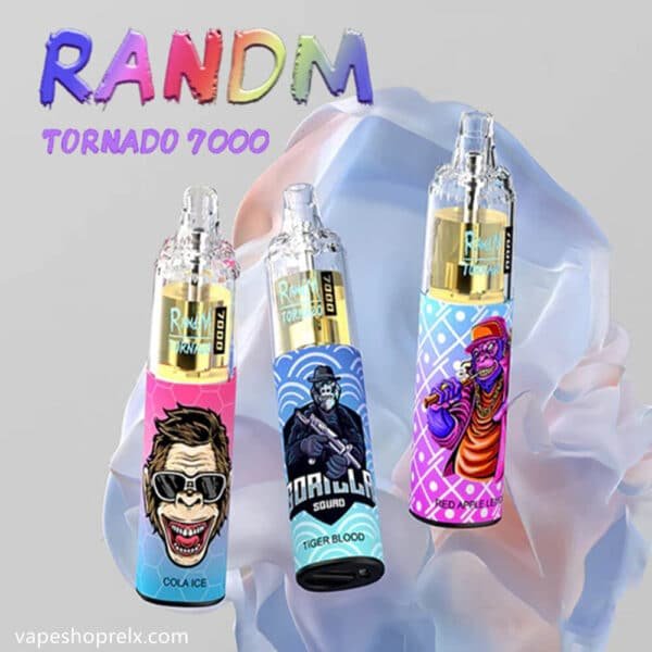 RandM 龍捲風 7000Puffs超大容量一次性電子煙｜拋棄式歐美爆款
