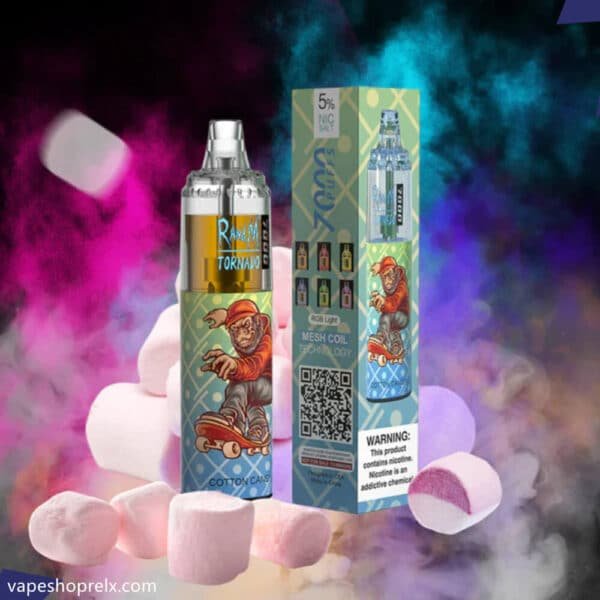 RandM 龍捲風 7000Puffs超大容量一次性電子煙｜拋棄式歐美爆款